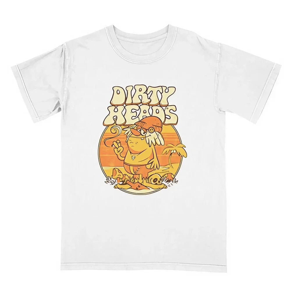 Dirty Heads Men's Hippy T-Shirt White X-Large | Officially Licensed Merchandise